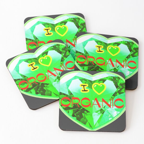 Item preview, Love Organic – Green Heart Eco Hemp Design ? designed and sold by Oriam Vision - Gaia Essence.