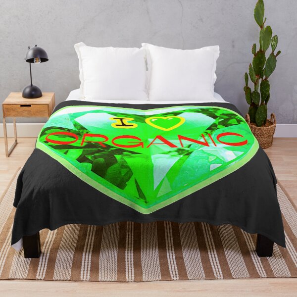 Item preview, Love Organic – Green Heart Eco Hemp Design ? designed and sold by Oriam Vision - Gaia Essence.