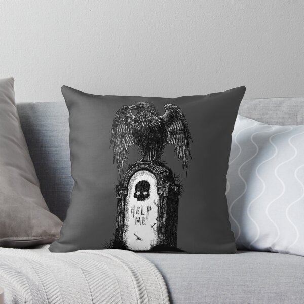 Item preview, crow on tombstone designed and sold by MickeyEdwards.