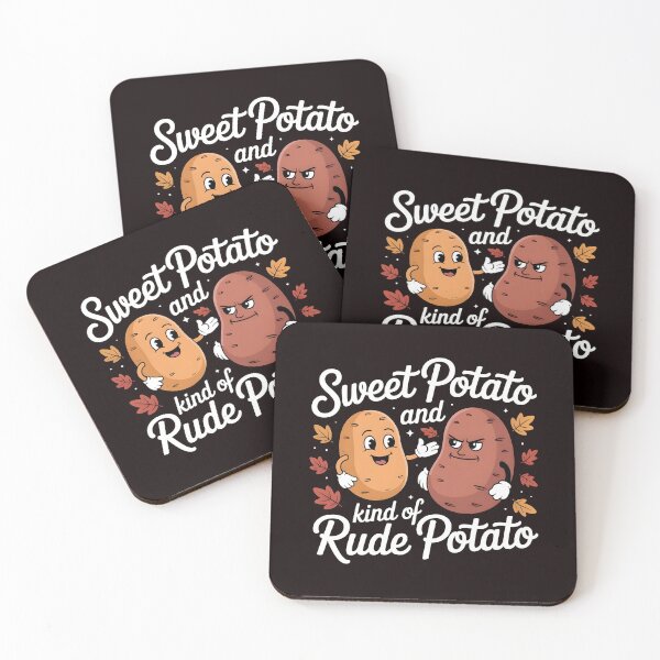 Item preview, Sweet Potato And Kind Of Rude Potato designed and sold by Redgiant87x.