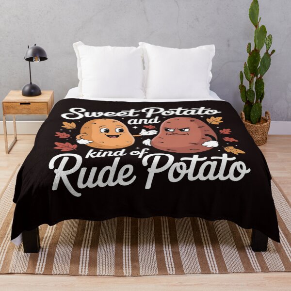 Item preview, Sweet Potato And Kind Of Rude Potato designed and sold by Redgiant87x.