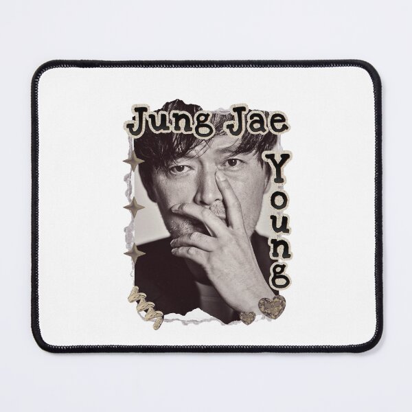 Item preview, Jung Jae-young Korean Actor K-Drama Scrapbook Collage Cozy Y2K Vintage Design designed and sold by HELL0WBELLO.