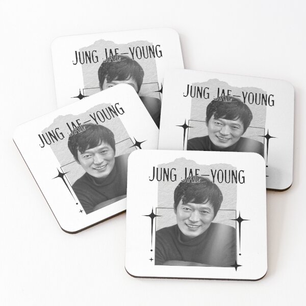 Item preview, Jung Jae-young Korean Actor K-Drama Scrapbook Collage Cozy Y2K Vintage Design designed and sold by HELL0WBELLO.