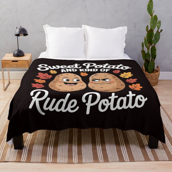 Item preview, Sweet Potato And Kind Of Rude Potato designed and sold by Redgiant87x.