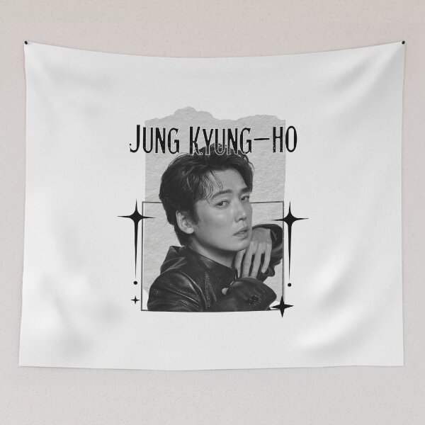 Item preview, Jung Kyung-ho Korean Actor K-Drama Scrapbook Collage Cozy Y2K Vintage Design designed and sold by HELL0WBELLO.