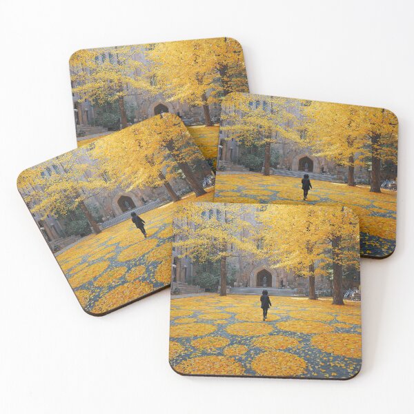 Item preview, Autumn Leaves in Circular Patterns designed and sold by Shannon Hilson.