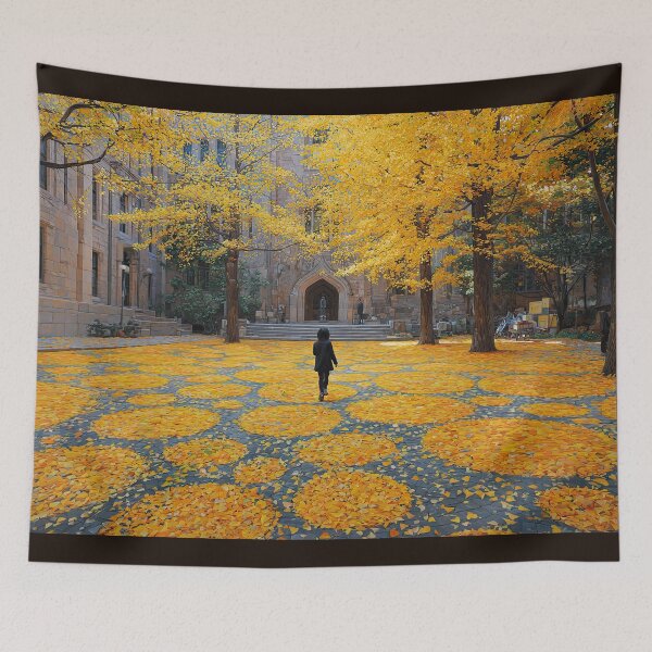 Item preview, Autumn Leaves in Circular Patterns designed and sold by Shannon Hilson.