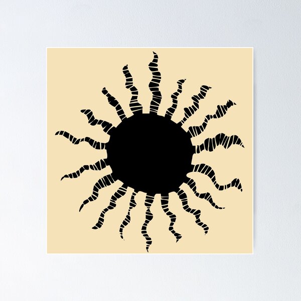 Item preview, African Tribal Sun – Symbol of Life and Energy designed and sold by lalatrash.