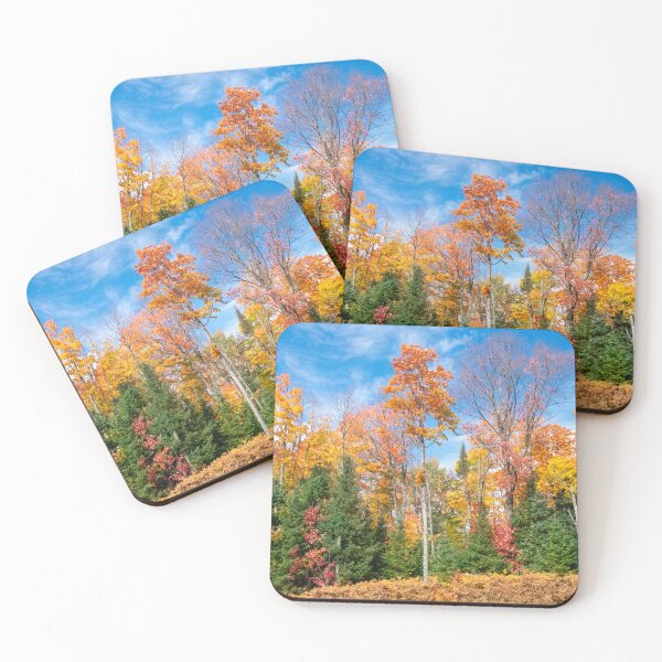 Item preview, Fall Foliage on Tall Trees in Northern Michigan designed and sold by KillNFuel.