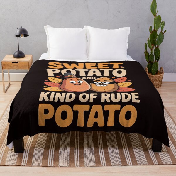 Item preview, Sweet Potato And Kind Of Rude Potato designed and sold by Redgiant87x.