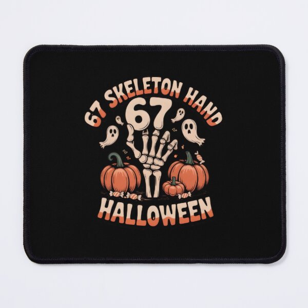 Item preview, 67 Skeleton Hand Halloween Retro Spooky Design | Vintage Skeleton Art for Halloween Lovers designed and sold by Avenius Graphics.