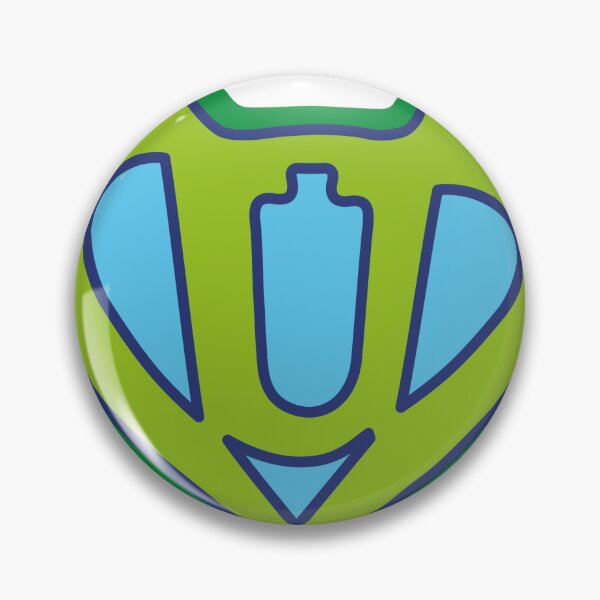 Item preview, Personalized Superhero Badge - Animal Titero - Blue and Green - Letter U designed and sold by Titero-ch.