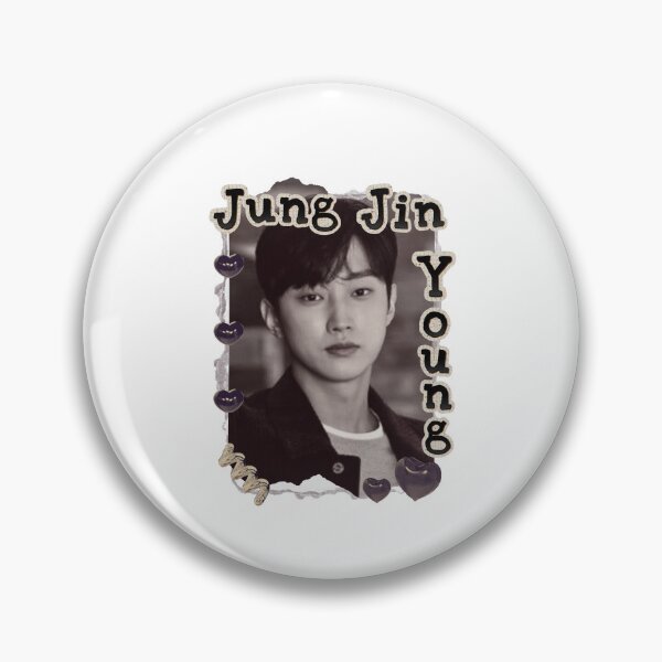 Item preview, Jung Jin-young Korean Actor K-Drama Scrapbook Collage Cozy Y2K Vintage Design designed and sold by HELL0WBELLO.