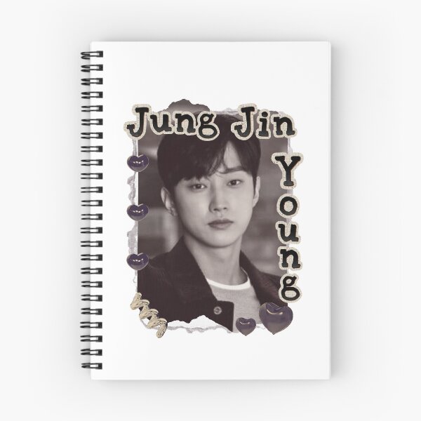 Item preview, Jung Jin-young Korean Actor K-Drama Scrapbook Collage Cozy Y2K Vintage Design designed and sold by HELL0WBELLO.
