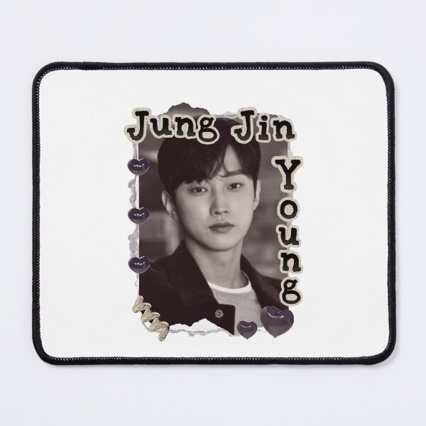 Item preview, Jung Jin-young Korean Actor K-Drama Scrapbook Collage Cozy Y2K Vintage Design designed and sold by HELL0WBELLO.