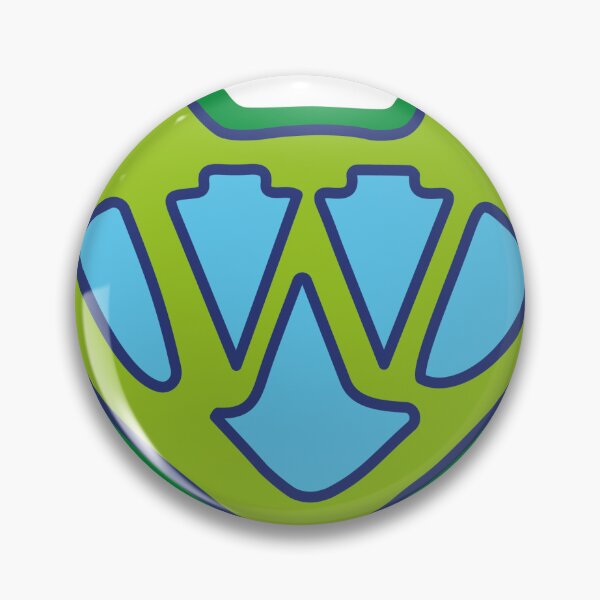 Item preview, Personalized Superhero Badge - Animal Title - Blue and Green - Letter W designed and sold by Titero-ch.