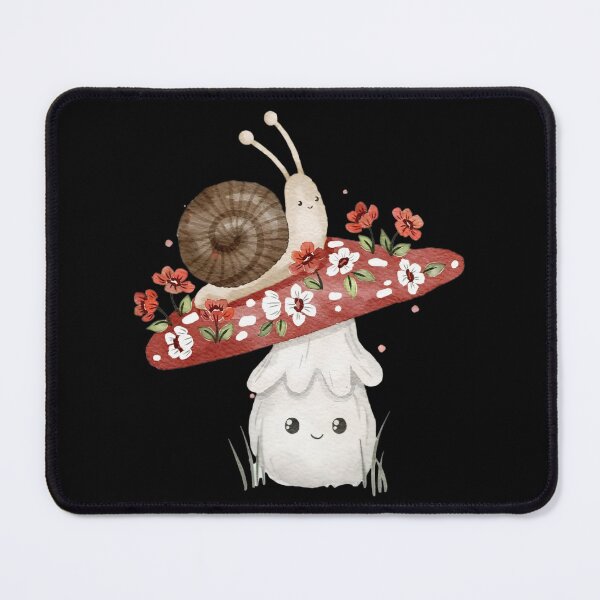 Item preview, Cute mushroom with snail designed and sold by MonaLisaStore.