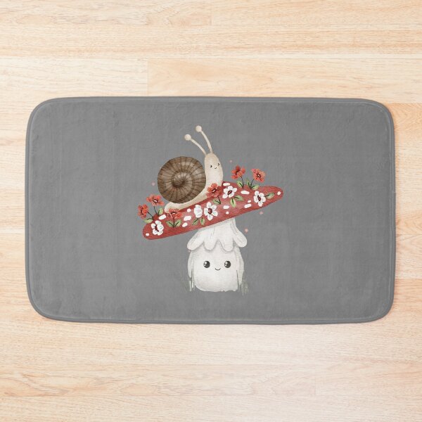 Item preview, Cute mushroom with snail  designed and sold by MonaLisaStore.