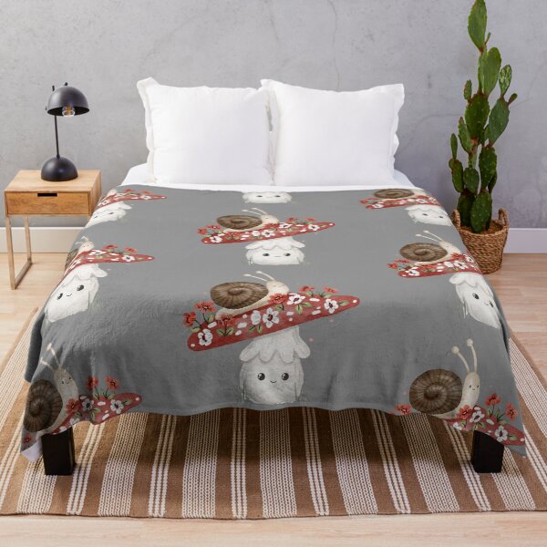 Item preview, Cute mushroom with snail designed and sold by MonaLisaStore.