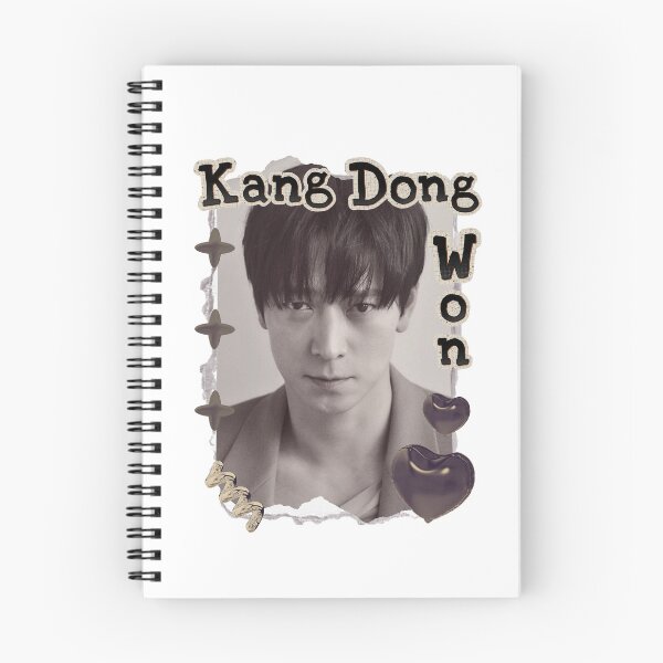 Item preview, Kang Dong-won (강동원) Korean Actor K-Drama Scrapbook Collage Cozy Y2K Vintage Design designed and sold by HELL0WBELLO.