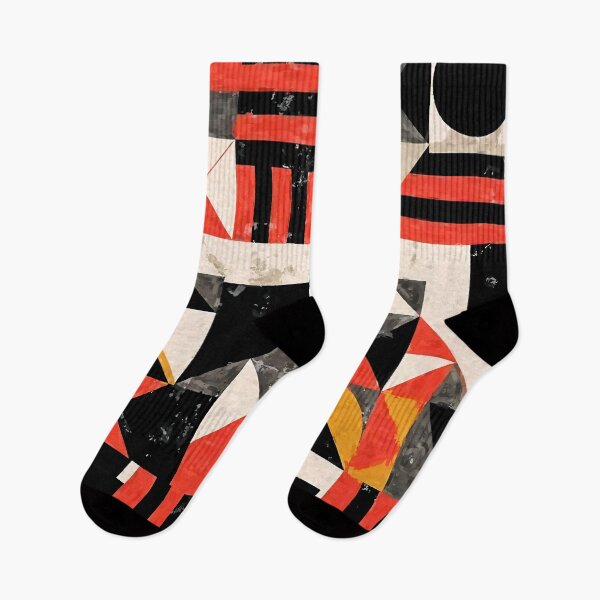 Item preview, Mid-Century Modern Bauhaus Grunge-Inspired Abstract Design designed and sold by DEC02.