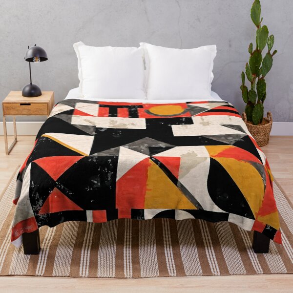 Item preview, Mid-Century Modern Bauhaus Grunge-Inspired Abstract Design designed and sold by DEC02.