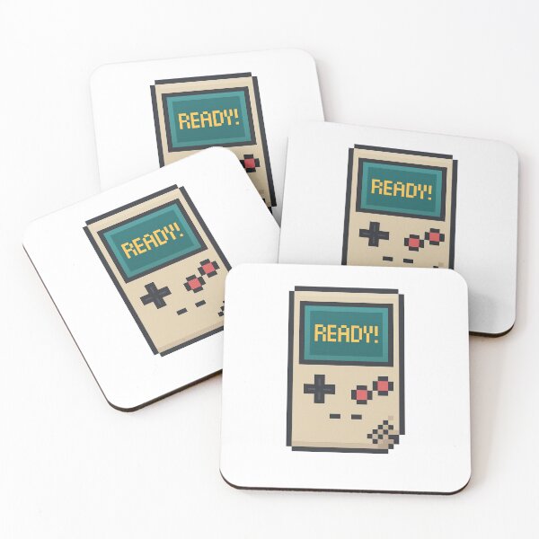 Item preview, Ready Player — Retro Gameboy Pixel Art Design designed and sold by AddictiveDesign.
