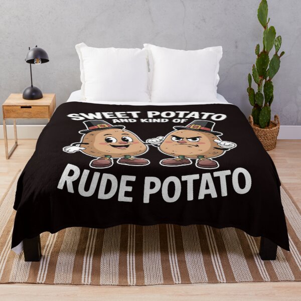 Item preview, Sweet Potato And Kind Of Rude Potato designed and sold by Redgiant87x.