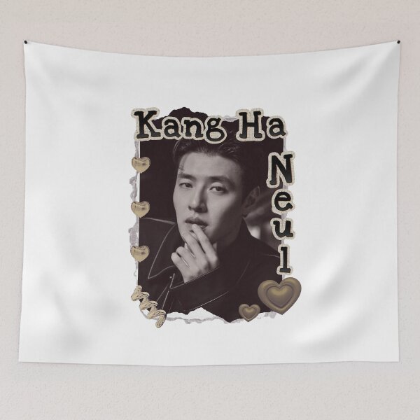 Item preview, Kang Ha-neul (강하늘) Korean Actor K-Drama Scrapbook Collage Cozy Y2K Vintage Design designed and sold by HELL0WBELLO.