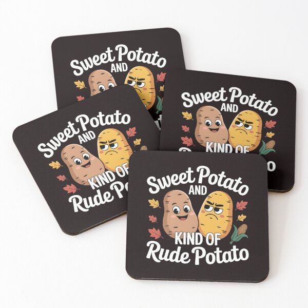Item preview, Sweet Potato And Kind Of Rude Potato designed and sold by Redgiant87x.