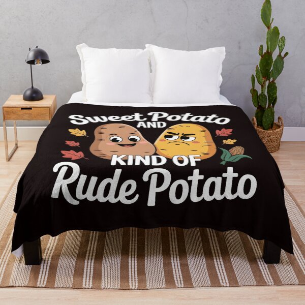Item preview, Sweet Potato And Kind Of Rude Potato designed and sold by Redgiant87x.