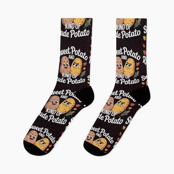 Item preview, Sweet Potato And Kind Of Rude Potato designed and sold by Redgiant87x.