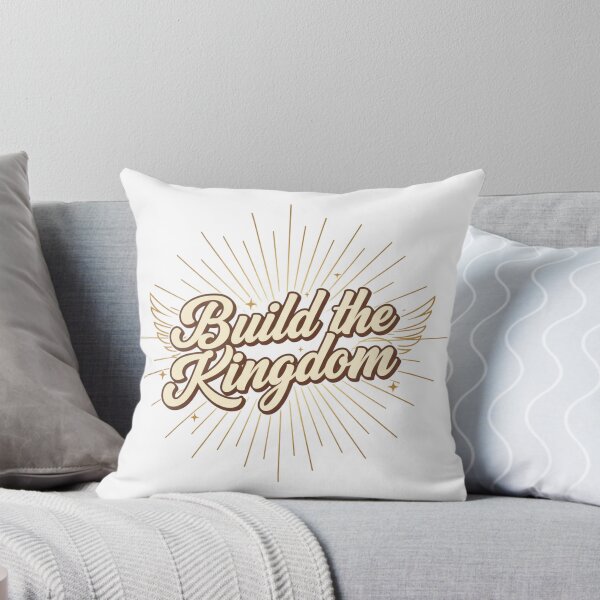 Item preview, Build the Kingdom Christian Faith Inspirational Quote designed and sold by Adorare-Co.