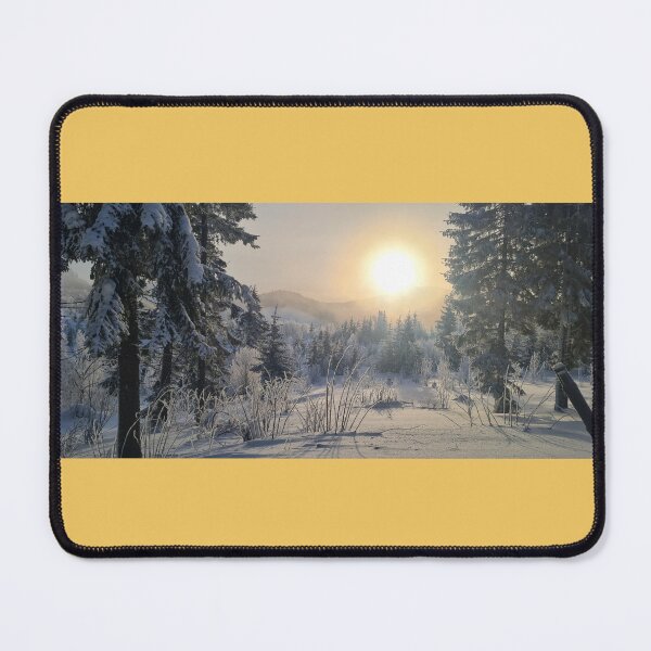 Item preview, winter landscape in the morning designed and sold by Rafmn5.