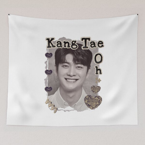 Item preview, Kang Tae-oh (강태오) Korean Actor K-Drama Scrapbook Collage Cozy Y2K Vintage Design designed and sold by HELL0WBELLO.