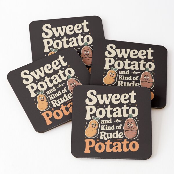 Item preview, Sweet Potato And Kind Of Rude Potato designed and sold by Redgiant87x.