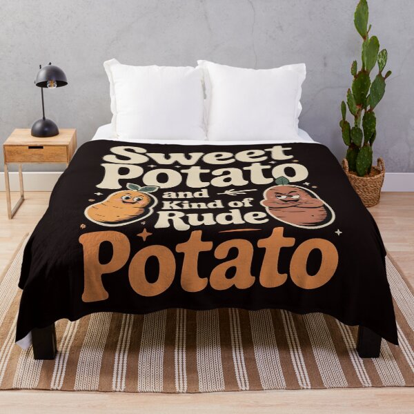 Item preview, Sweet Potato And Kind Of Rude Potato designed and sold by Redgiant87x.