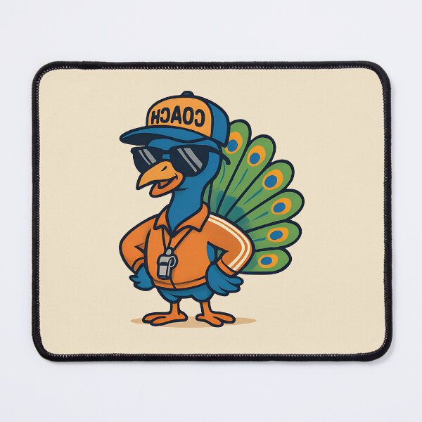 Item preview, Dad Coach - Cool Peacock designed and sold by aylastyle.