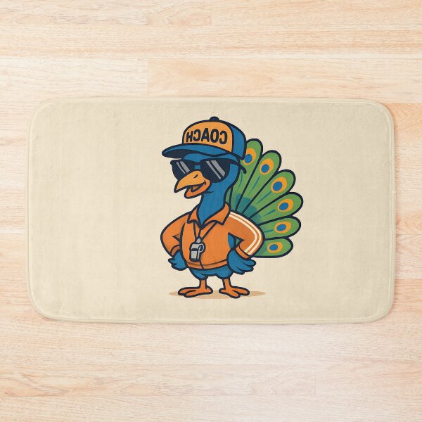 Item preview, Dad Coach - Cool Peacock designed and sold by aylastyle.