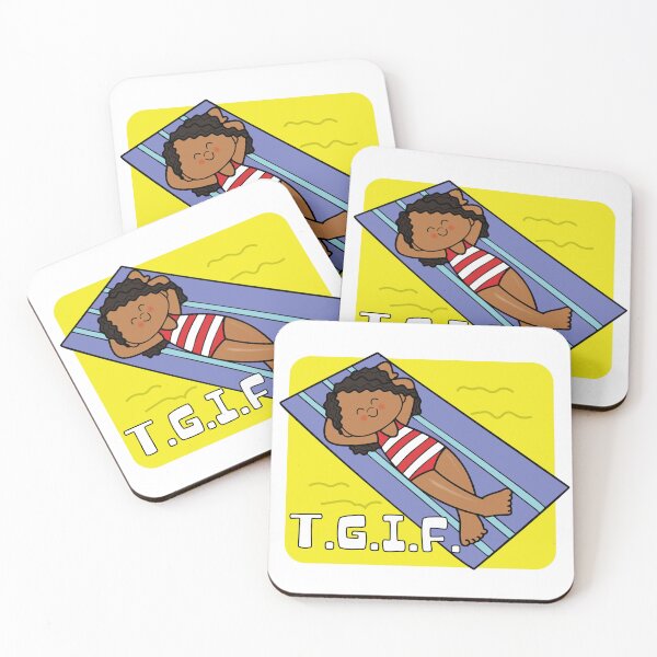 Item preview, TGIF – Thank God It’s Friday Relaxation Design designed and sold by Educlips.