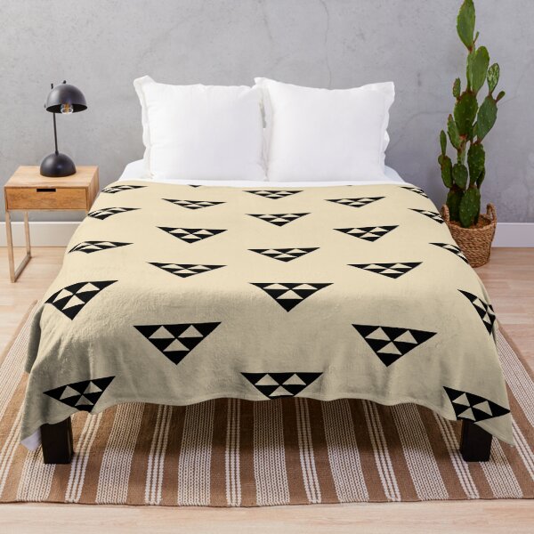 Item preview, African Geometric Triangles – Abstract Tribal Pattern designed and sold by lalatrash.