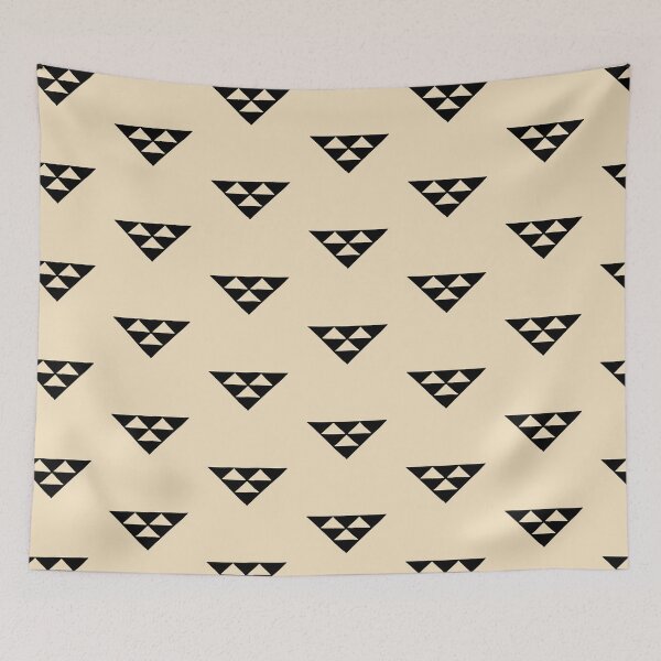 Item preview, African Geometric Triangles – Abstract Tribal Pattern designed and sold by lalatrash.