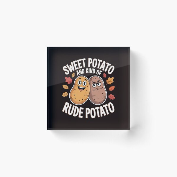 Item preview, Sweet Potato And Kind Of Rude Potato designed and sold by Redgiant87x.