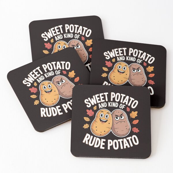 Item preview, Sweet Potato And Kind Of Rude Potato designed and sold by Redgiant87x.