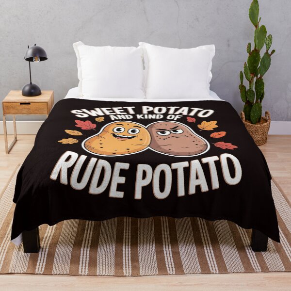 Item preview, Sweet Potato And Kind Of Rude Potato designed and sold by Redgiant87x.