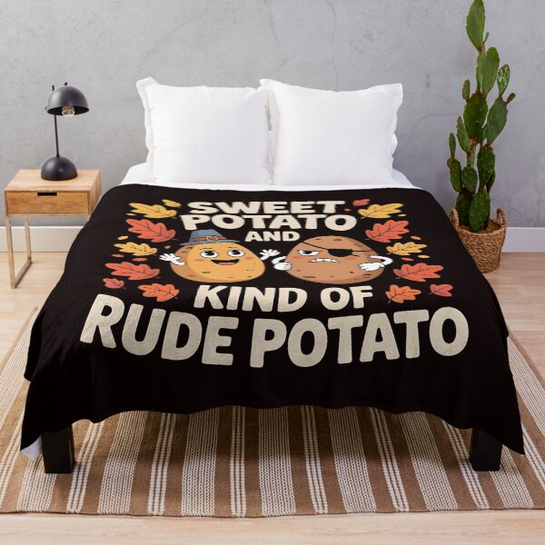 Item preview, Sweet Potato And Kind Of Rude Potato designed and sold by Redgiant87x.