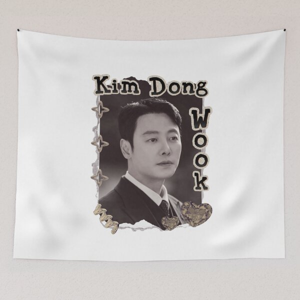 Item preview, Kim Dong-wook (김동욱) Korean Actor K-Drama Scrapbook Collage Cozy Y2K Vintage Design designed and sold by HELL0WBELLO.
