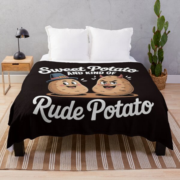 Item preview, Sweet Potato And Kind Of Rude Potato designed and sold by Redgiant87x.