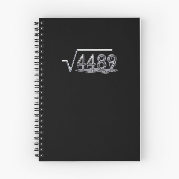 Item preview, Square Root 4489 – Liquid Metal Chrome Drip Numbers Design designed and sold by Ania_BM.