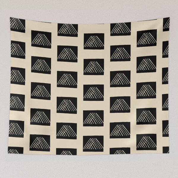 Item preview, African Abstract Geometry – Modern Tribal Art designed and sold by lalatrash.